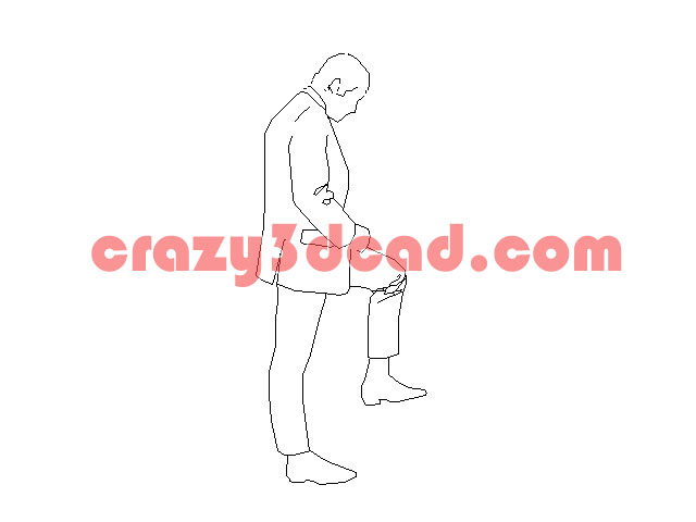 Male pedal CAD blocks